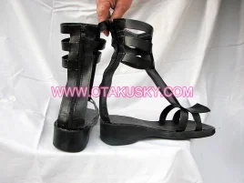 Classic Black Cosplay Shoes 03