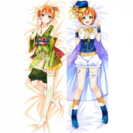 Love Live Rin Hoshizora Body Pillow Case