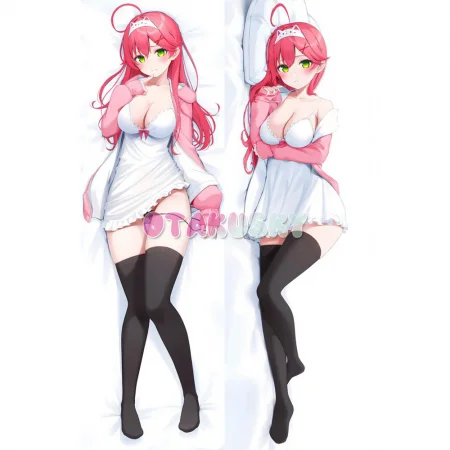 Virtual YouTuber Dakimakura Sakura Miko Body Pillow Case 03