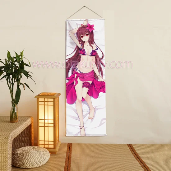 Fate/Grand Order Scathach Anime Poster Wall Scroll Painting 02 - Click Image to Close