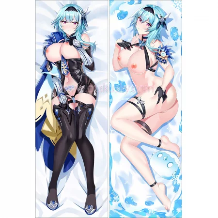 Genshin Impact Dakimakura Eula Lawrence Body Pillow Case 15