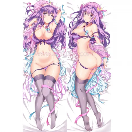 Touhou Project Dakimakura Patchouli Knowledge Body Pillow Case 04