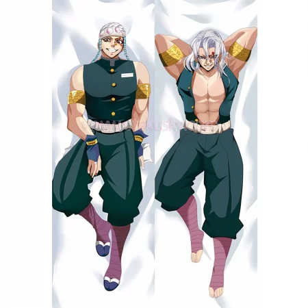 Demon Slayer Dakimakura Uzui Tengen Body Pillow Case