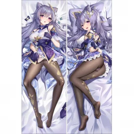 Genshin Impact Dakimakura Keqing Kokusei Body Pillow Case 13