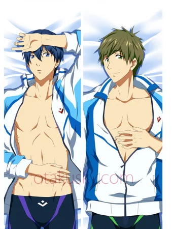 Free Haruka Nanase Makoto Tachibana Body Pillow Case