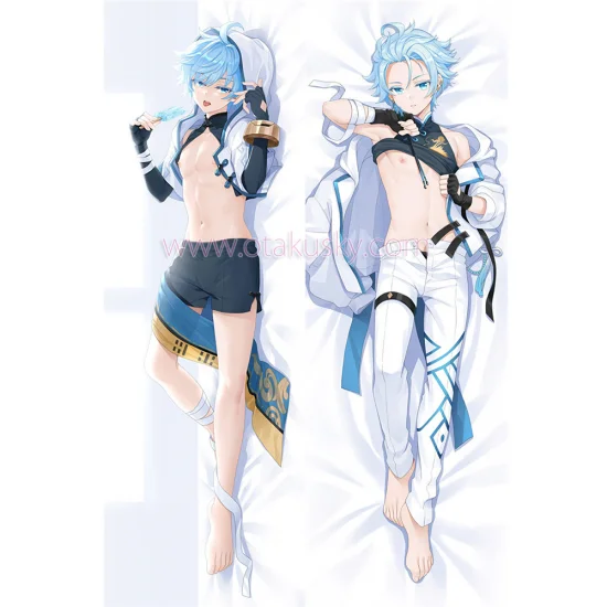 Genshin Impact Dakimakura Chongyun Body Pillow Case 02 - Click Image to Close