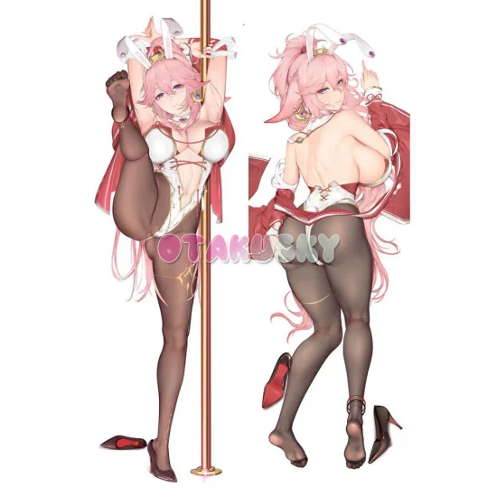 Genshin Impact Dakimakura Yae Miko Body Pillow Case 23 - Click Image to Close