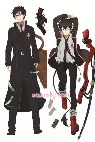 Ao no Exorcist Dakimakura Rin Okumura Yukio Body Pillow Case - Click Image to Close