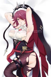 Genshin Impact Dakimakura Rosaria Body Pillow Case 02