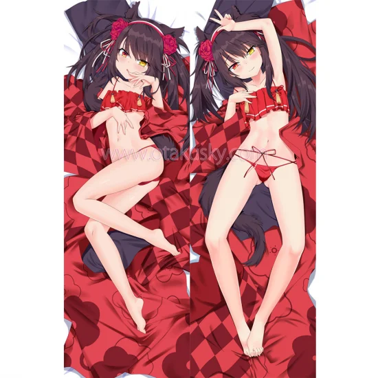 Date a Live Dakimakura Kurumi Tokisaki Body Pillow Case 77 - Click Image to Close