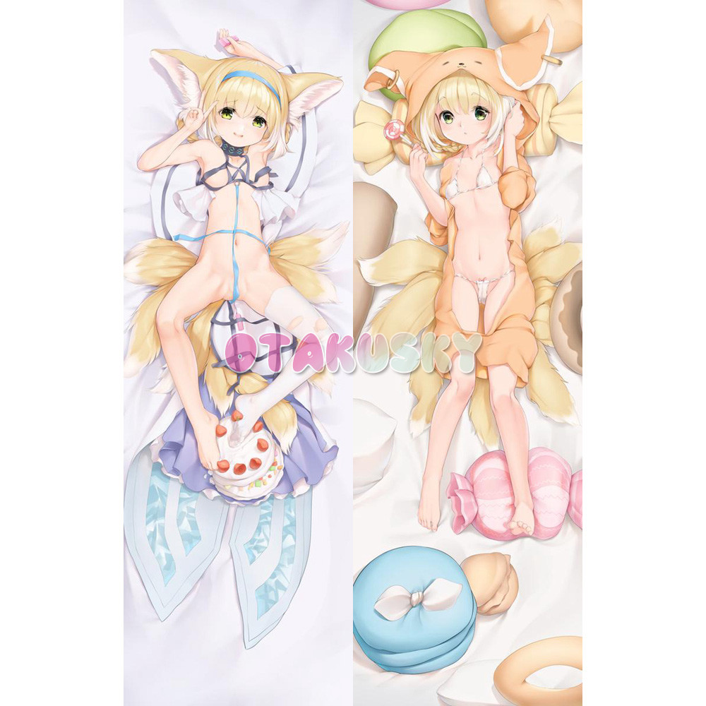 Arknights Dakimakura Suzuran Body Pillow Case 03