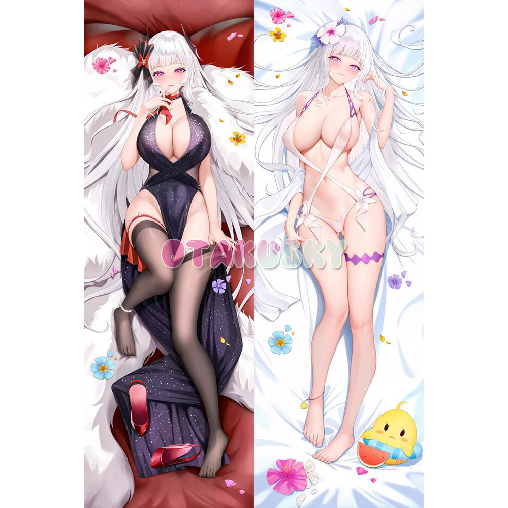 Azur Lane Dakimakura Yorck Body Pillow Case