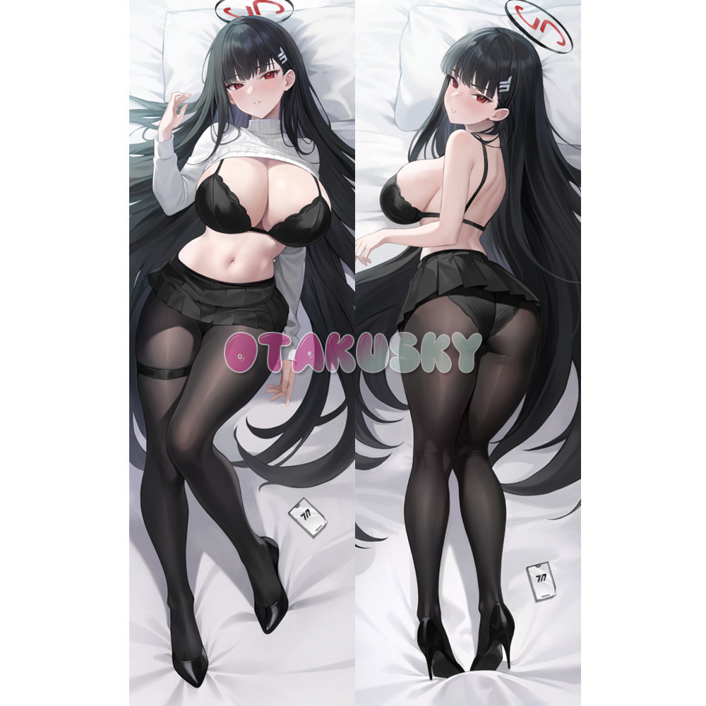 Blue Archive Dakimakura Tsukatsuki Rio Body Pillow Case 05