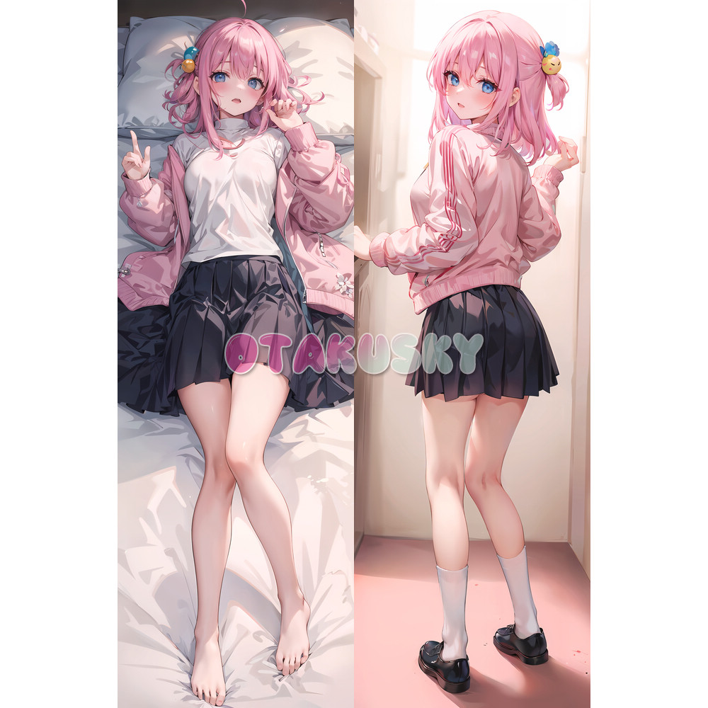 Bocchi the Rock! Dakimakura Hitori Gotou Body Pillow Case 13