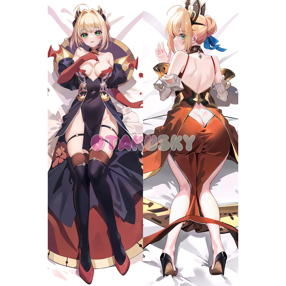 Fate/Grand Order Dakimakura Saber Nero Claudius Drusus Body Pillow Case 24