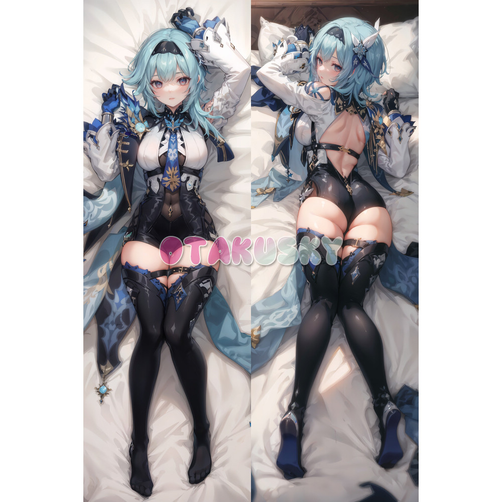 Genshin Impact Dakimakura Eula Lawrence Body Pillow Case 24