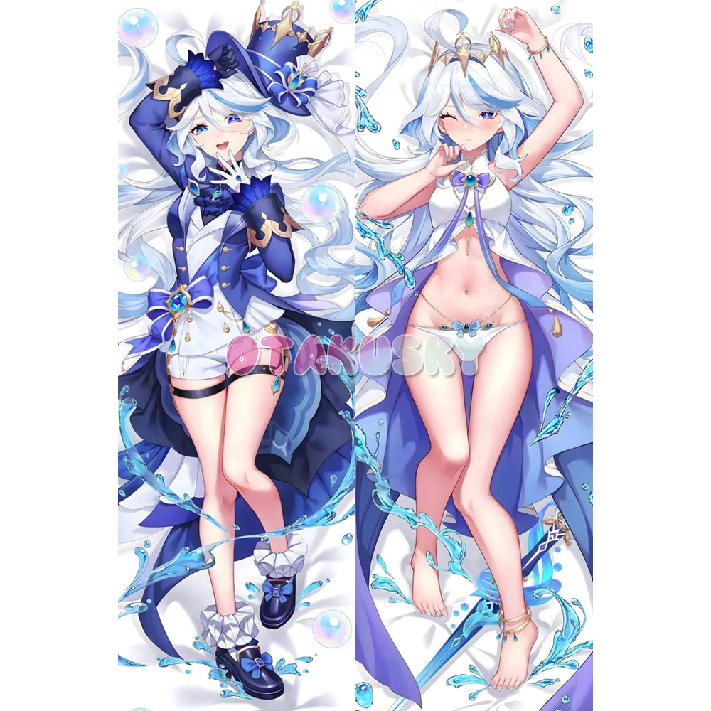 Genshin Impact Dakimakura Focalors Body Pillow Case 25