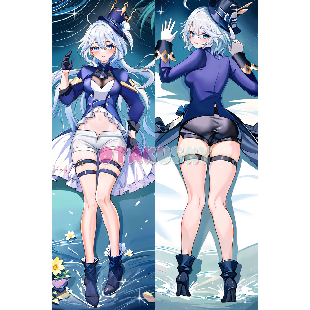 Genshin Impact Dakimakura Focalors Body Pillow Case 19