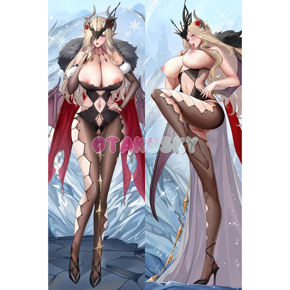 Genshin Impact Dakimakura La Signora Body Pillow Case 04