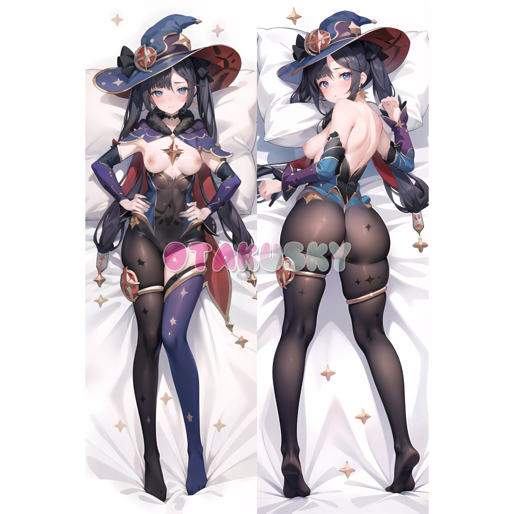 Genshin Impact Dakimakura Mona Body Pillow Case 12