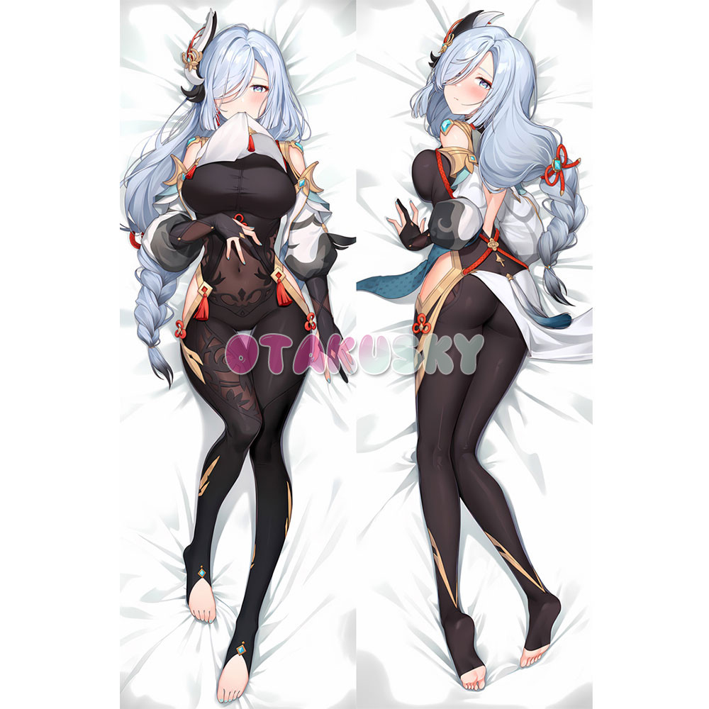 Genshin Impact Dakimakura Shenhe Body Pillow Case 27