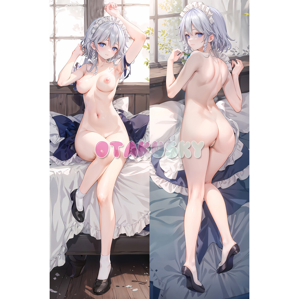 Touhou Project Dakimakura Sakuya Izayoi Body Pillow Case 09