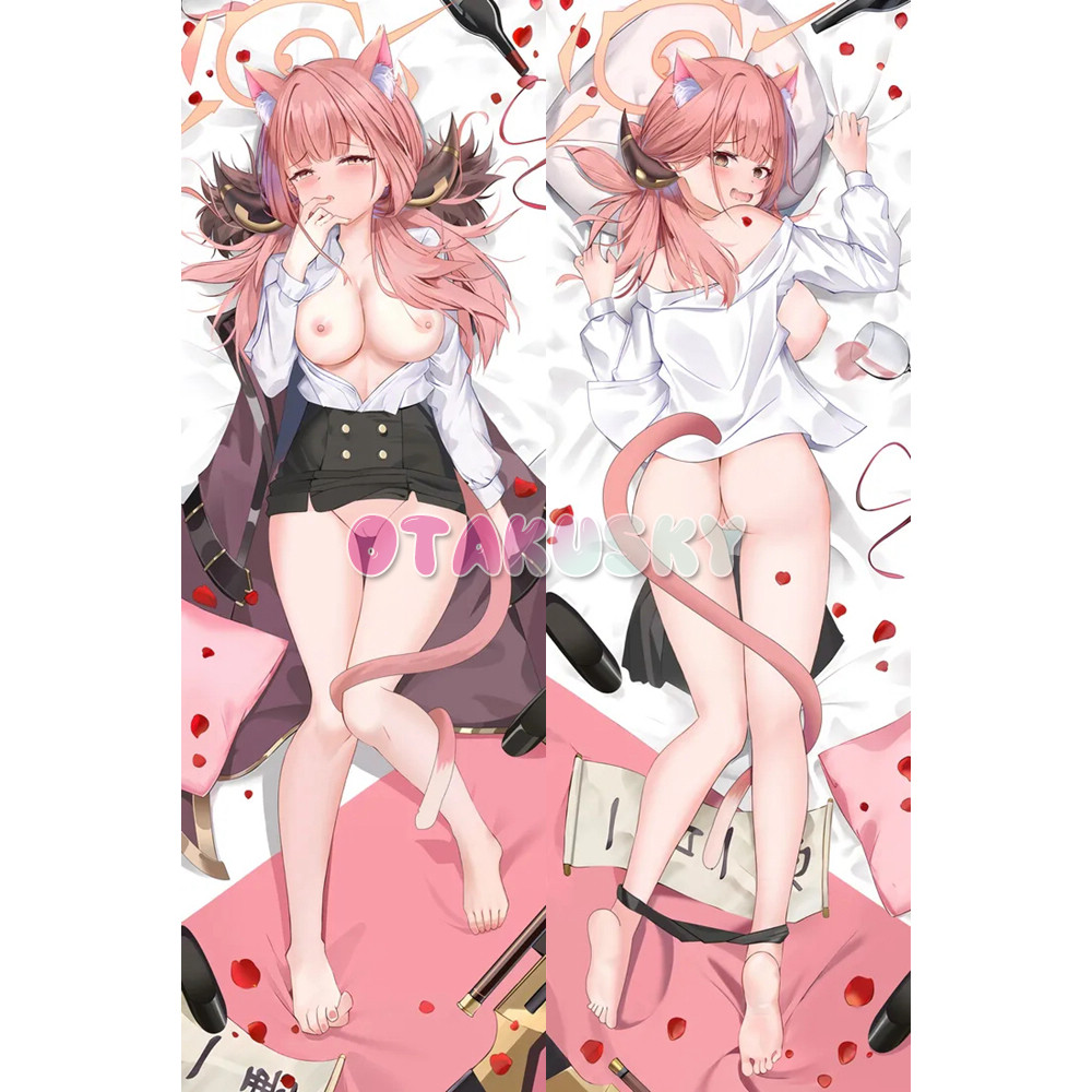 Blue Archive Dakimakura Rikuhachima Aru Body Pillow Case 09