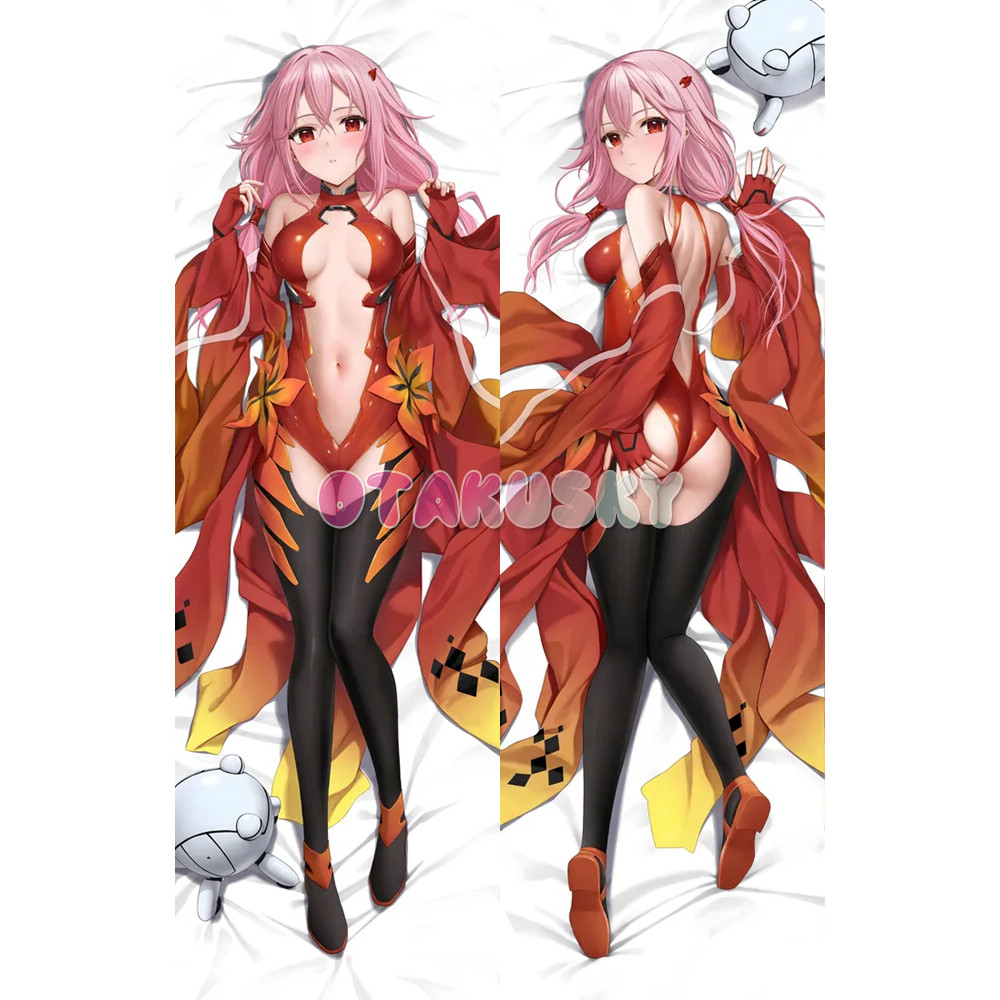 Guilty Crown Dakimakura Inori Yuzuriha Body Pillow Case 03