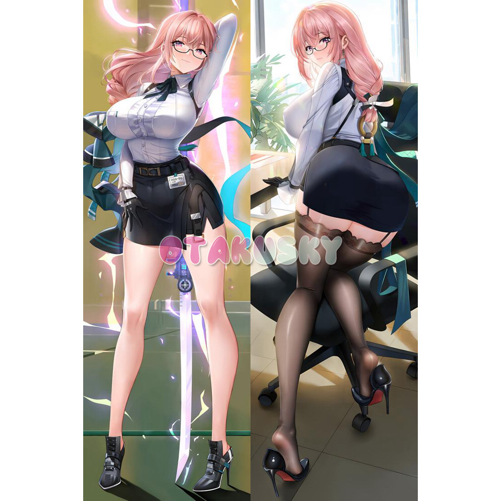 Zenless Zone Zero Dakimakura Tsukishiro Yanagi Body Pillow Case 05